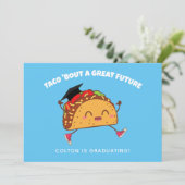 Taco over een geweldige toekomst Afstuderen Aankon Aankondiging (Staand voorkant)