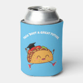 Taco Over een groot toekomstig Fiesta afstudeerfee Blikjeskoeler (Blikje Voorkant)