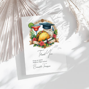 Taco "Over een toekomstig Afstuderen Bedankkaart