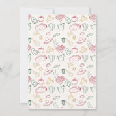 Taco over een toekomstig Fiesta Doodle Afstuderen Kaart (Achterkant)