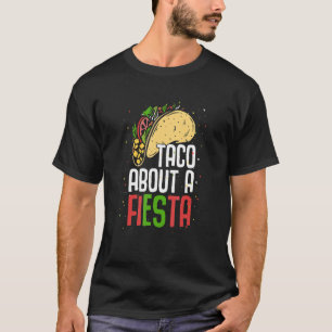 Taco over Fiesta Mexico Mexican Cinco de Mayo Nat T-shirt