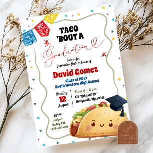 Taco over het Mexicaanse afstudeerfeest Kaart