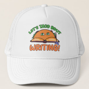 Taco over het schrijven van grappige auteur Cartoo Trucker Pet