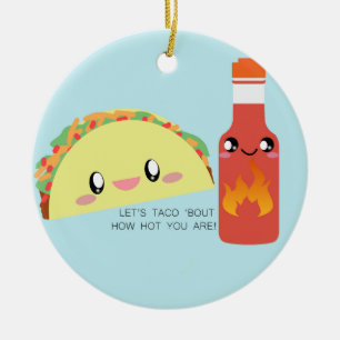 TACO over HOT- keramische versiering Keramisch Ornament