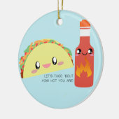 TACO over HOT- keramische versiering Keramisch Ornament (Links)