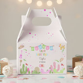 Taco over leuke fiësta mexicaanse eerste verjaarda bedankdoosjes