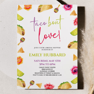 Taco over liefde! Fiesta-Vrijgezellenfeest Kaart