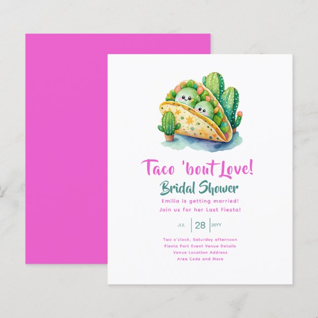 Taco 'Over Liefde! Laatste feest Vrijgezellenfeest (Voorkant / Achterkant)