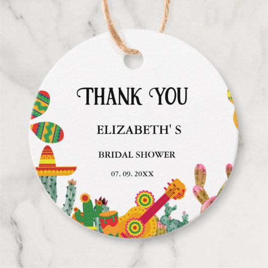 Taco over liefde vrijgezellenfeest dank je bedankjes labels (Voorkant)