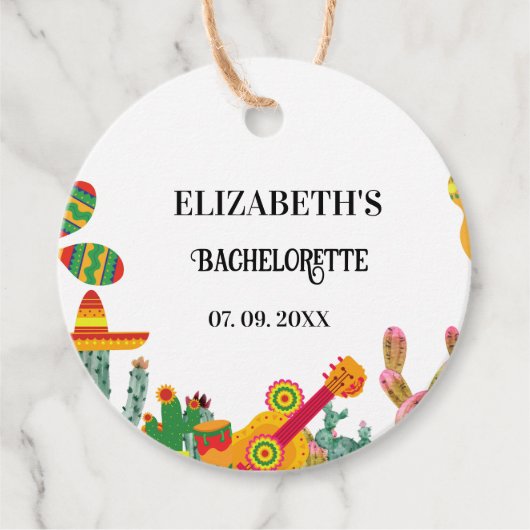 Taco over love Eindfeest Bruidsweekend Bedankjes Labels (Voorkant)