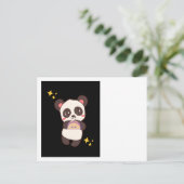 Taco panda jolie carte postale drôle (Debout devant)