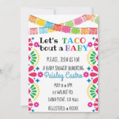 Taco parle d'une invitation pour bébé (Devant)