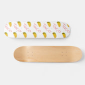 Taco-patroon op skateboard (Horizontaal)