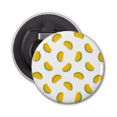 Taco Pattern Print Bottle Open Button Flesopener (Voorkant)