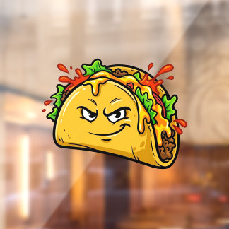 Taco Raamsticker