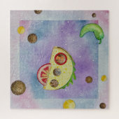 taco-raketpuzzel legpuzzel (Horizontaal)