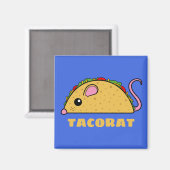 Taco Rat Magnet Magneet (Voorkant / Achterkant)