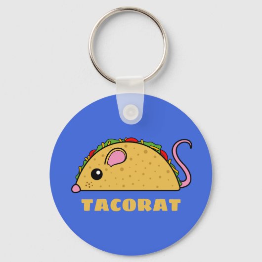 Taco Rat Sleutelhanger (Voorkant)