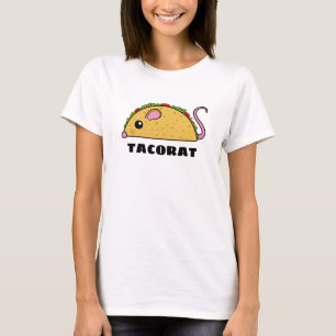 Taco Rat T-shirt (zwarte tekst)