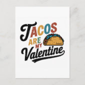 Taco’s zijn mijn Valentijn Briefkaart (Voorkant)