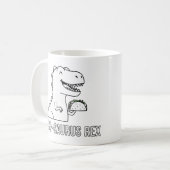 Taco-Saurus Rex Koffiemok (Voorkant links)