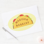 Taco Schattigee Kinder Envelop Seal Stickers (Envelop)