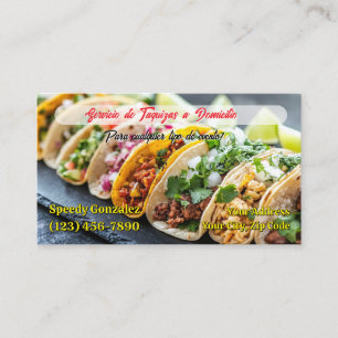 TACO SERVICE BEDRIJFSKAARTEN VISITEKAARTJE