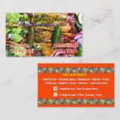 Taco service Business Cards Visitekaartje (Voorkant / Achterkant)