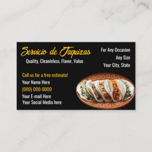 Taco Service Visitekaartjes