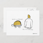 taco shell briefkaart (Voorkant / Achterkant)