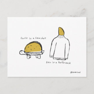 taco shell briefkaart