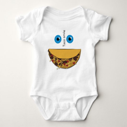 Taco Smile Romper (Voorkant)