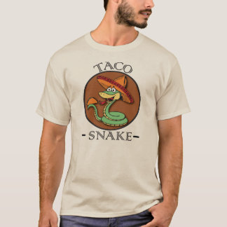 Taco Snake restaurant T-shirt Mexicaans