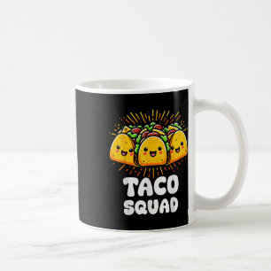 Taco Squad Grappig Fiesta Groep Mexicaans Food Des Koffiemok