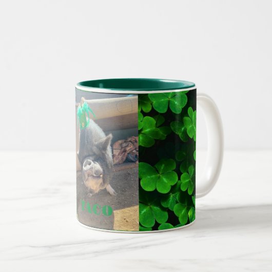 Taco St. Patrick's Day Mok (Voorkant rechts)