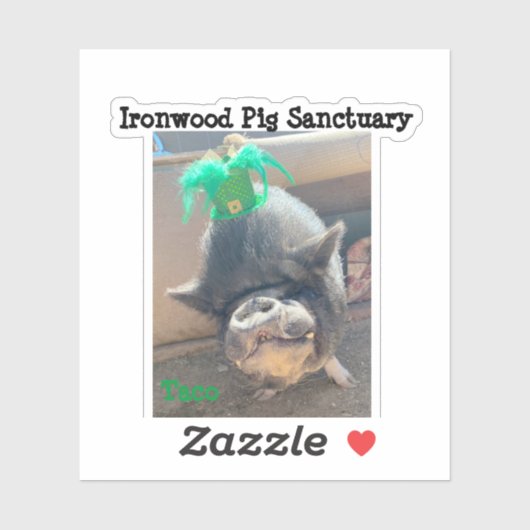 Taco St. Patrick's Stickers (Vel)