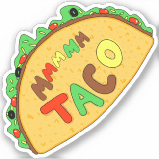 TACO STICKER