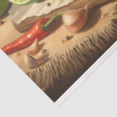 Taco Stilleven  geïnspireerde decoupage Tissuepapier (Detail)