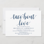taco sur l'amour, Invitation de douche nuptiale mo (Devant)