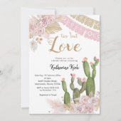 Taco sur l'amour nuptiale de douche Invitation (Devant)