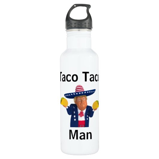 Taco Taco Man Waterfles Waterfles (Voorkant)