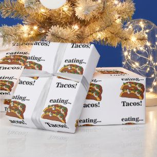 Taco Tacos Grappige Verjaardag Cadeaupapier