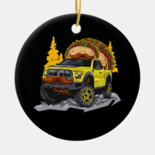 Taco Tacos Truck TRD Overlanding Overland 4x4 Truc Keramisch Ornament