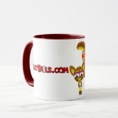 Taco Tails - Three Chihuahuas Mok (Voorkant links)