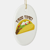 Taco Time Keramisch Ornament (Rechts)