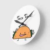 Taco Time Kitchen Wall klok (Hoek)
