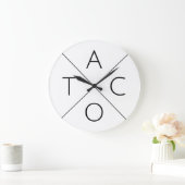 Taco Time (Play on Fixer Upper, Waco) Grote Klok (Huis)