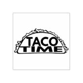 Taco Time Rubberstempel (Afrduk)