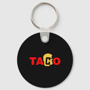 Taco Trump altijd chickenen uit Sleutelhanger
