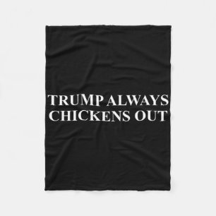 Taco - Trump gaat altijd op zijn achterste benen s Fleece Deken